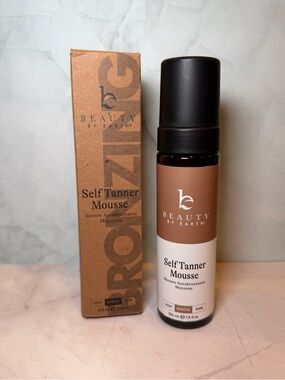Beauty by Earth Self Tanner Mousse Medium 7.5 oz
